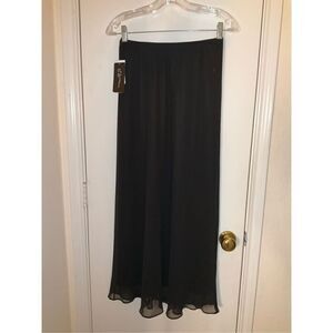 S. Lenine Long black skirt size Small NWT